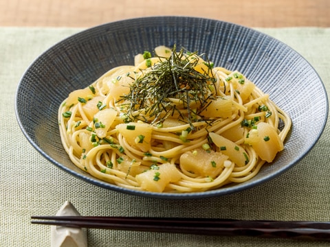 数の子のバター醤油パスタ
